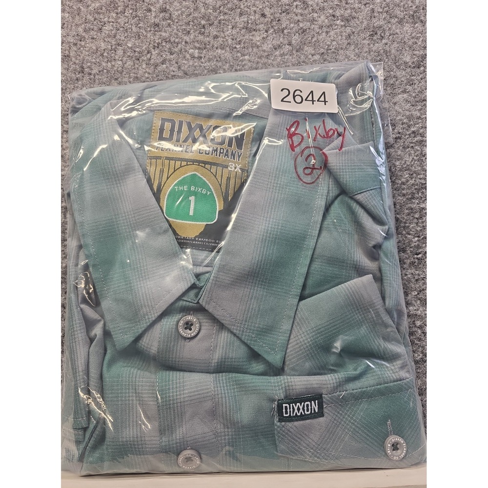 Dixxon Flannel Co Mens Bixby Button Shirt 3XL Bamboo Blend Chopper Streetwear - Picture 12 of 12